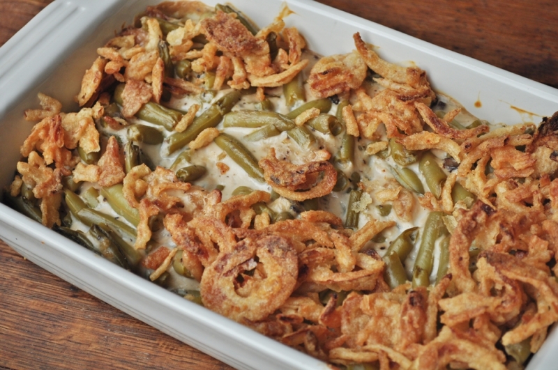 Green Bean Casserole - There's Always Pizza