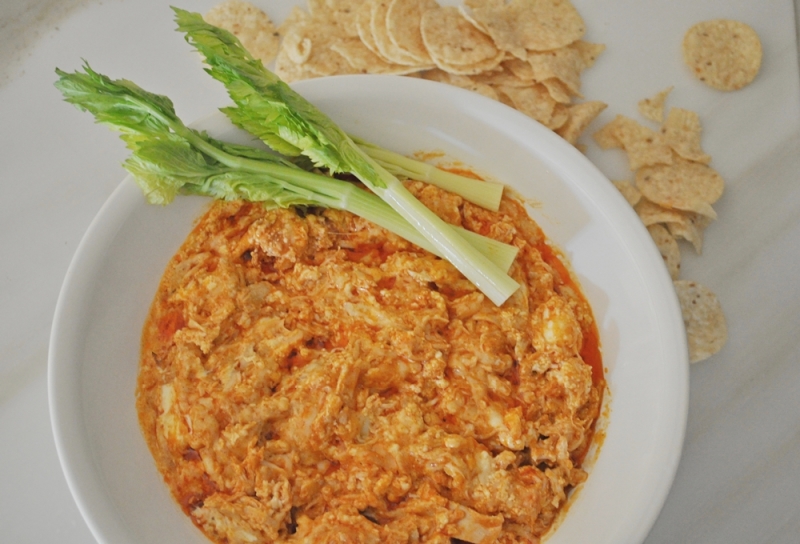 Buffalo Chicken Dip - There's Always Pizza