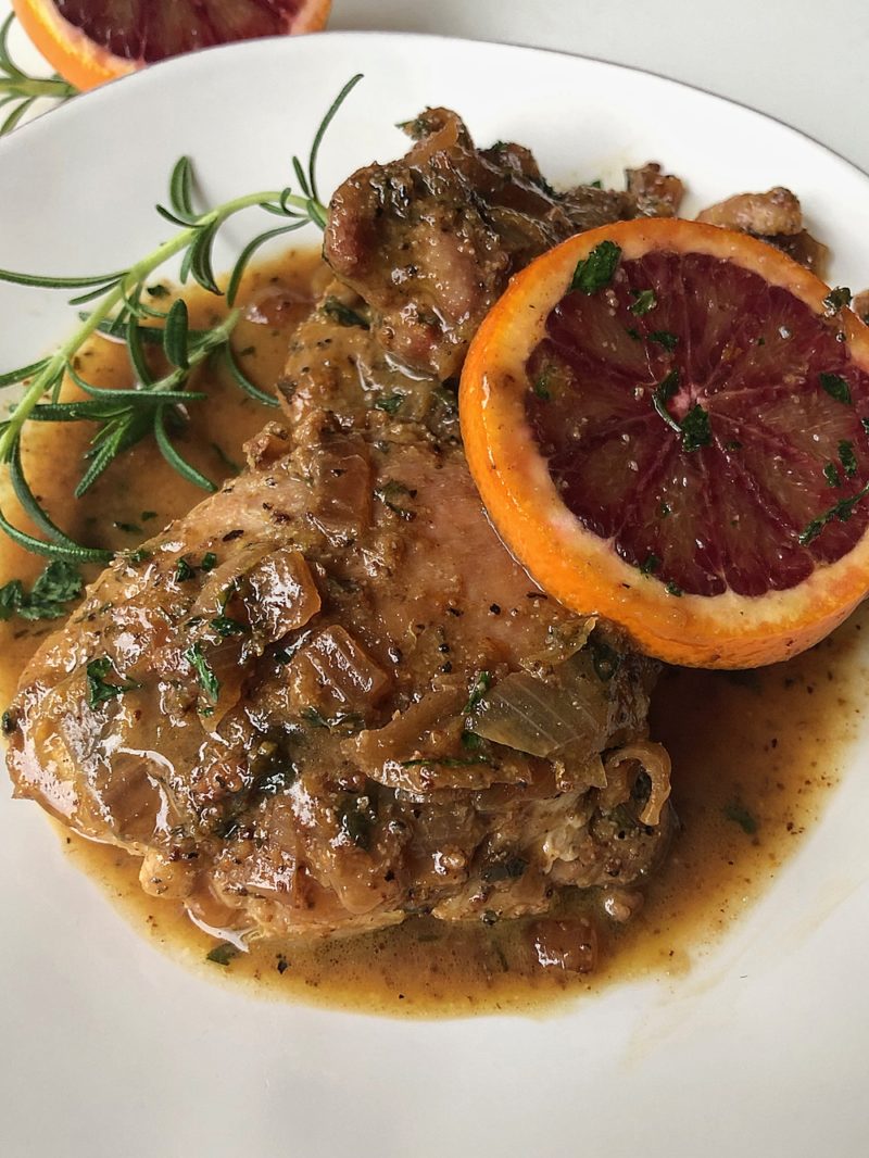 Blood Orange and Rosemary Chicken - There's Always Pizza